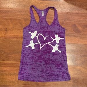 WODLove Burnout Tank